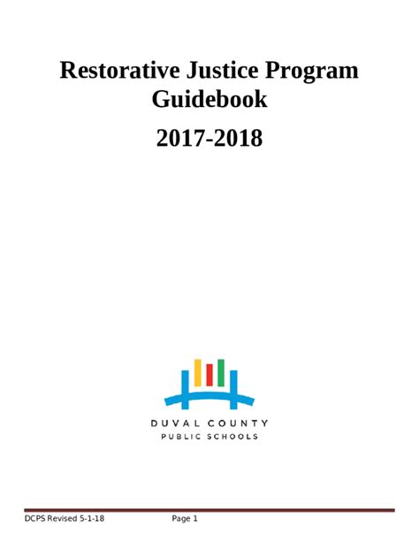 6 Restorative Justice Practices To Implement In Your Doc Template