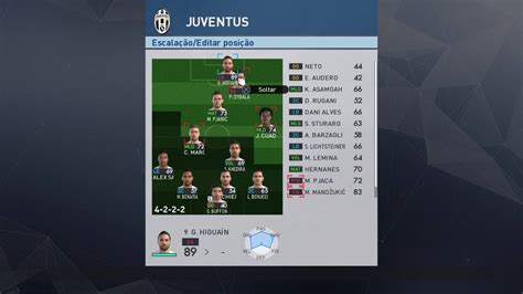 PES 2017 TUTORIAL DE TATICAS A JUVENTUS 2 TATICA DE 4 4 2