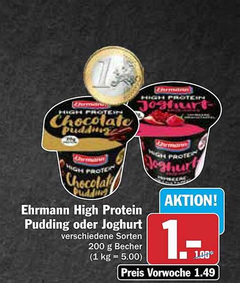 Ehrmann High Protein Pudding Oder Joghurt Angebot Bei AEZ 1Prospekte De