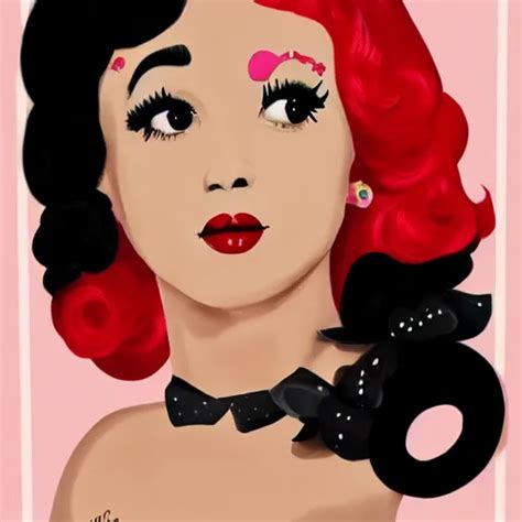 Melanie Martinez Pin Up Award Winning Stable Diffusion Openart