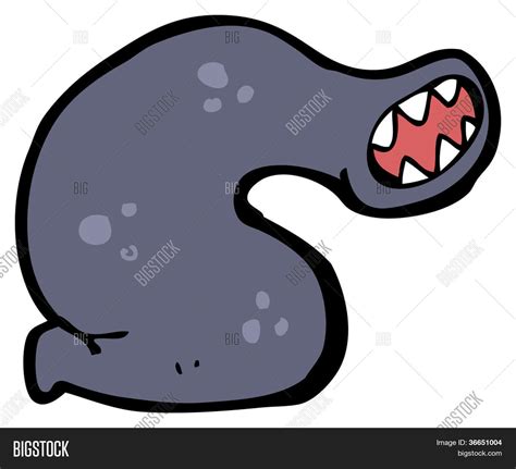 Giant Leech Cartoon Image & Photo (Free Trial) | Bigstock