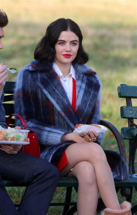 Lucy Hale on the Set of Katy Keene in NY 11/25/2019-3 – LACELEBS.CO