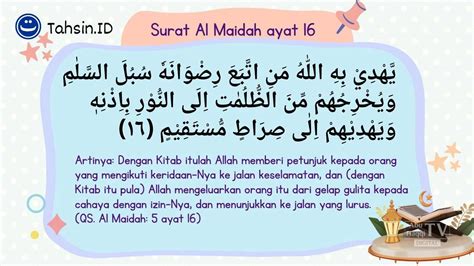 Tajwid Surat Al Maidah Ayat Lengkap Dengan Arti Dan Analisanya Tahsin