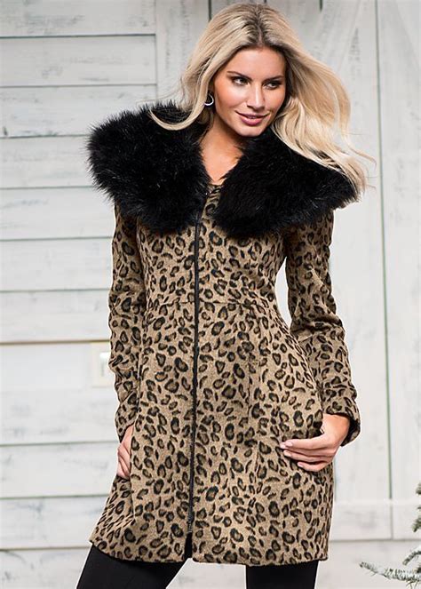 The Coat Were Going Wild Over This Winter Venus Faux Fur Leopard Coat