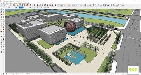 Sketchup Museum 132 3d Model Cgtrader