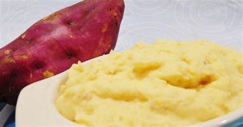 Comidinhas F Ceis E R Pidas Pur De Batata Doce