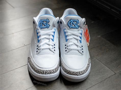 UNC Air Jordan 3 PE - Sneaker Bar Detroit