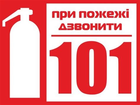 Табличка (знак) при пожежі дзвонити 101 - tb-klas.info
