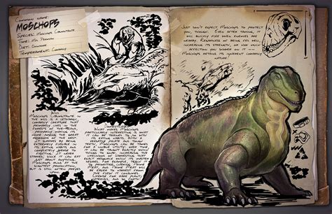 Moschops Ark Survival Evolved Wiki