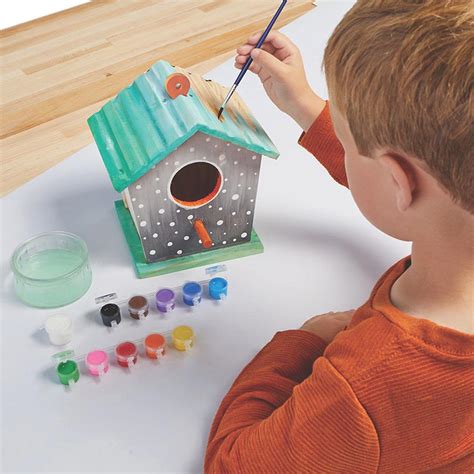 Make Your Own Birdhouse Kit By Mindware