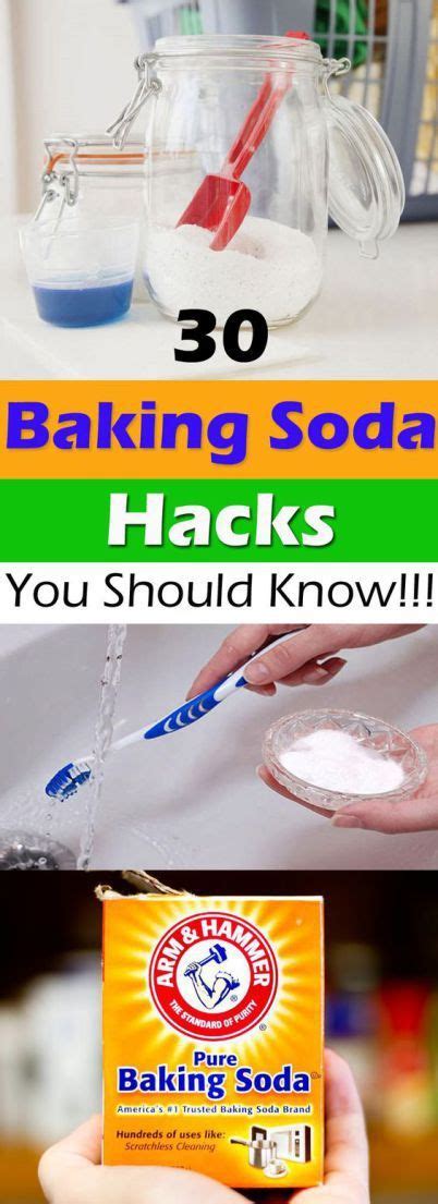 30 Useful Baking Soda Hacks You Should Know Baking Soda Uses Baking