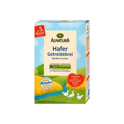 Bio Alna Hafer Getrei Brei250g Lebensmittel Versand Eu Lebensmitt