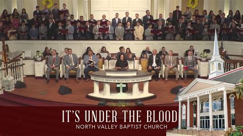 It S Under The Blood Danielle Apusen And NVBC Choir YouTube