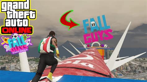 Fall Guys En Gta Online Nuevo Parkour Imposible Gta V