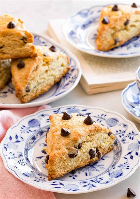 Chocolate Chip Scones - Preppy Kitchen