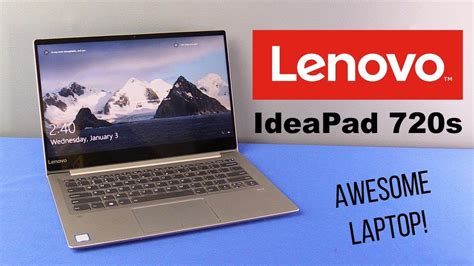 Lenovo IdeaPad 720s Review | An Awesome Laptop! - YouTube