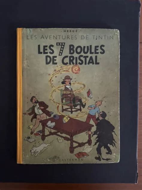 ANCIENNE BD TINTIN Les Sept Boules De Cristal B2 EUR 399 00 PicClick FR