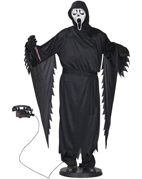Scream Life Sized Ghostface Animated Prop Halloween Decorations Wiki