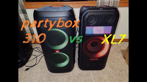 Lg Xl Vs Jbl Partybox Indoor Bluetooth Party Speaker Battle