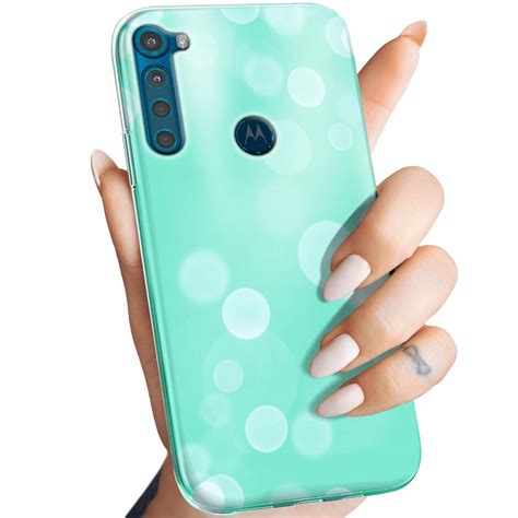 ETUI DO MOTOROLA ONE FUSION PLUS WZORY MIĘTOWE MIĘTA MINT OBUDOWA