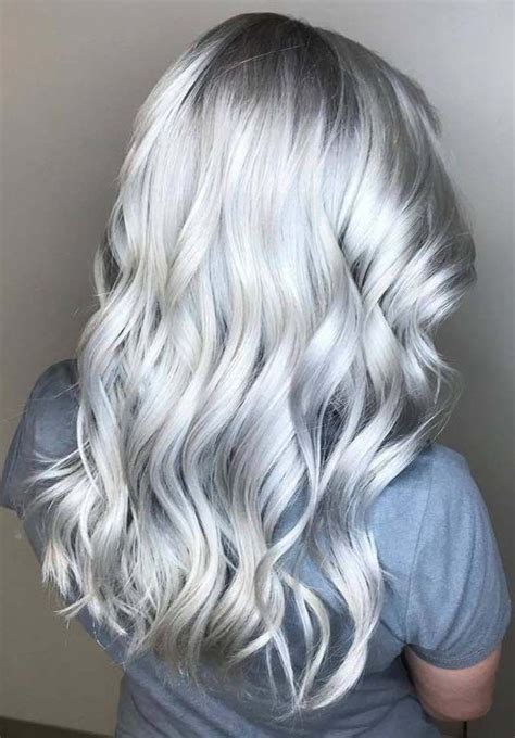 40 Absolutely Stunning Silver Gray Hair Color Ideas These 40