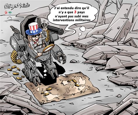 Actualité en caricaturesLes États Unis en chiffres trois 国际在线