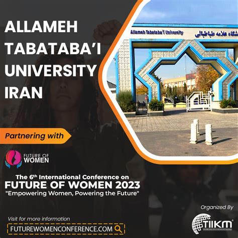 Allameh Tabataba’i University Partnering with Future Women 2023 - TIIKM ...