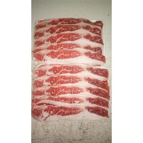 Jual Karubi Plate Wagyu Beef Slice Gram Shopee Indonesia