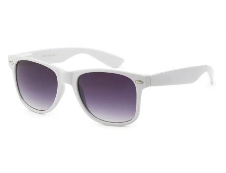 All White Wayfarer Unisex Shades Buy Sunglasses Wholesale Sunrayzz