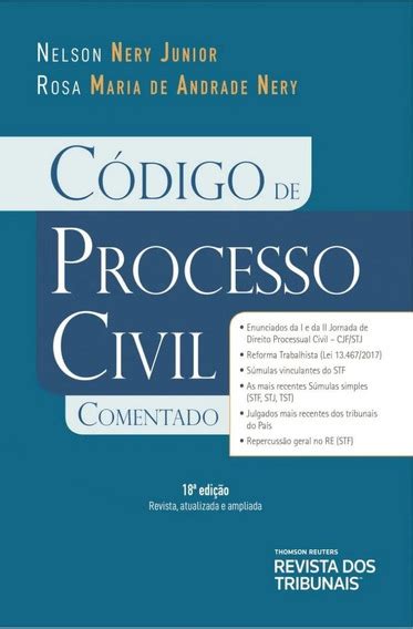 Livro Código Civil Comentado Nelson Nery Junior MercadoLivre