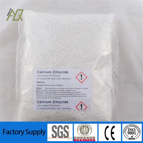 Cas No Industrial Grade Calcium Chloride Acanthosphere