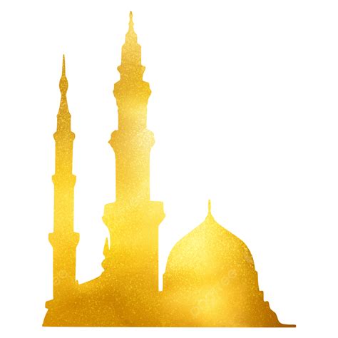 Mosque Transparent Png Transparent Golden Mosque Ramadhanwith