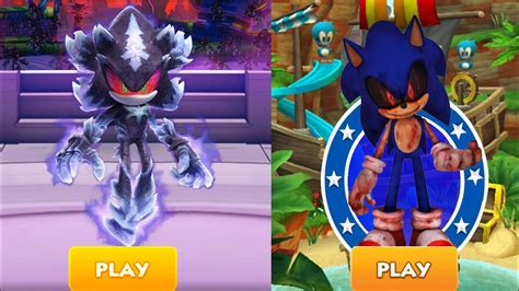 Sonic Dash Vs Sonic Forces New Mephiles The Dark Vs Exe Sonic Run