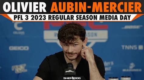 Olivier Aubin Mercier On Shane Burgos He S Truly Crazy He S Going For