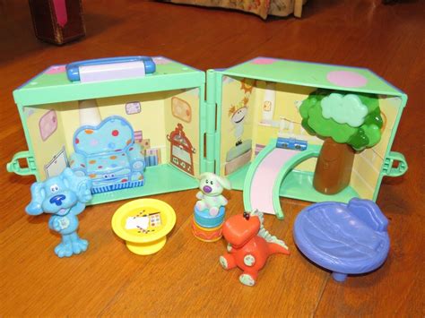 BLUE'S CLUES BLUE'S ROOM + FIGURES + kids toy + carry case | #1952564049