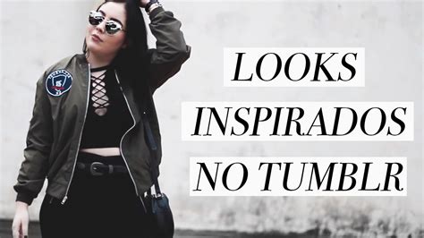 LOOKS INSPIRADOS NO TUMBLR ROUPAS DA ROMWE YouTube