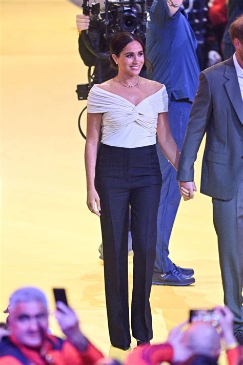 Meghan Markle Wore Khaite Bodysuit Invictus Games Opening Ceremony