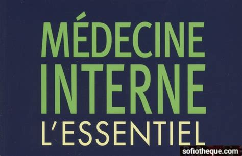 Télécharger Médecine iNterne l Essentiel PDF