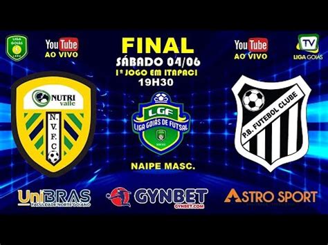 Liga Goi S De Futsal Gynbet Final Masculino Nutrivale