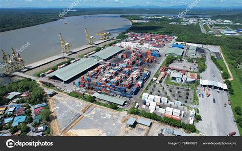 Kuching Malaysia June 2024 Senari Port Pending Terminal Port — Stock Editorial Photo © juliuscwt ...