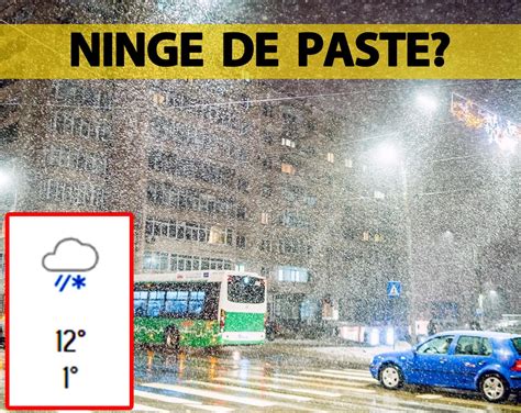 Ninge De Pa Te N Rom Nia Meteorologii Accuweather Au Modificat