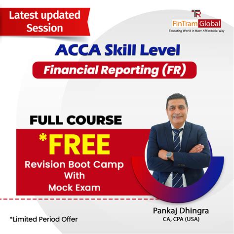 Acca Fr Exam Acca Financial Reporting Acca F Fintram