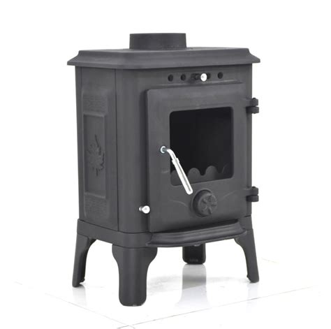 Cast iron wood stove for tiny house, caravans and small places