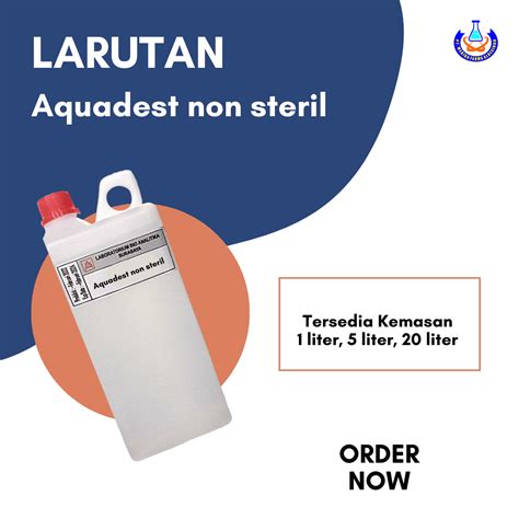 Aquabidest Steril PT One Medika