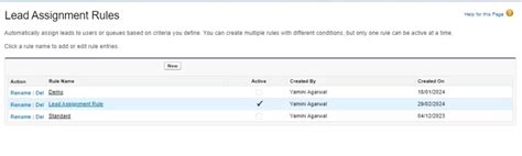 Lead Assignment Rules In Salesforce Detailed Explanation