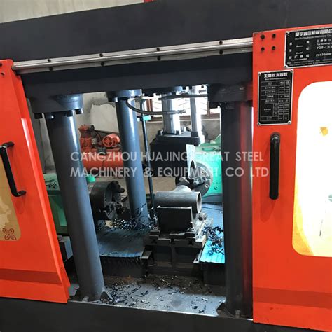 Hydraulic Automatic Beveling Elbow High Speed Pipe End Bevelling