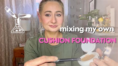 Viral Tik Tok Makeup Trend Mixing My Own Cushion Foundation