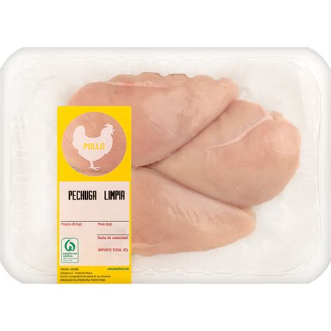 Pechuga De Pollo Formato Ahorro Peso Aproximado Bandeja 1 Kg