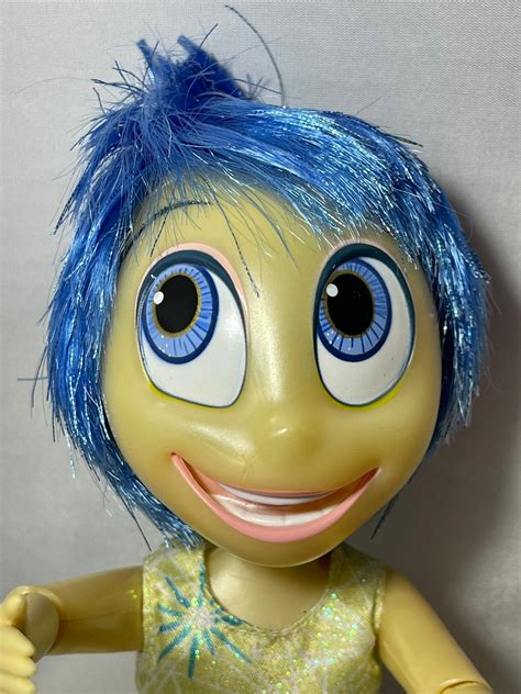 Disney Pixar Inside Out Joy Deluxe Talking Action Figure Off