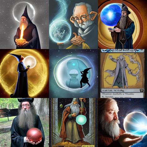 Wizard Pondering The Orb Stable Diffusion Openart